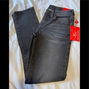 True Religion Geno Relaxed Slim Black Denim Jeans NWT